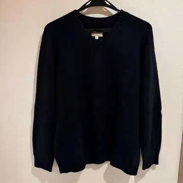 캐시미어 V넥 스웨터 네이비 S