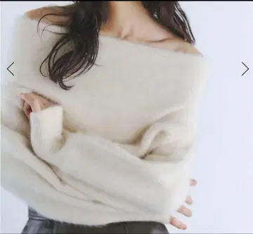 anuans 라쿤 폭스 오프숄더 니트 풀오버 2025AW 이번 시즌