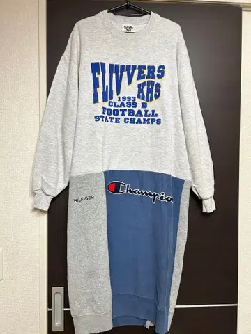 미사용 PANAMA BOY 리메이크 맨투맨 원피스