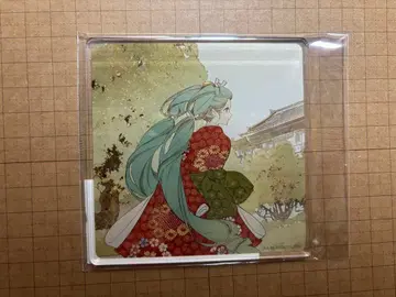 되돌아보는 미인 미쿠 아크릴 코스터 B