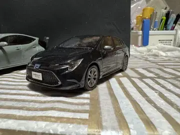 도요타 코롤라 투링 컬러 샘플 색상 견본 미니카 1/30 블랙