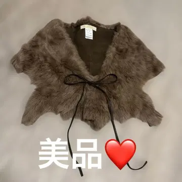 Pansee 양가죽 숄, 퍼