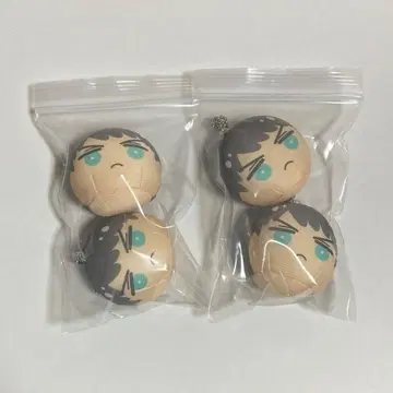 Free! 하이 스피드 소스케 만주 앙증 마스코트 쁘띠 4종 세트