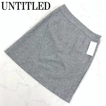 LA5727 택 포함 새상품 언타이틀 타이트 스커트 그레이 2