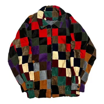 unknown 코듀로이 패치워크 자켓