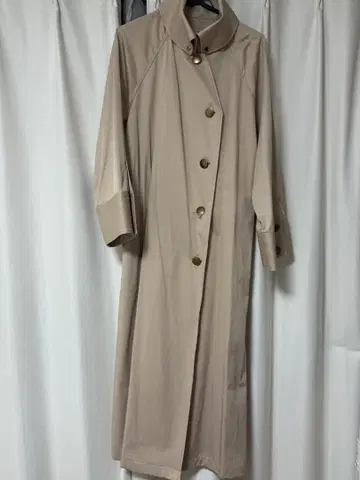 [새상품급] tina jojun 트렌치코트 M 탈부착 후드 부착