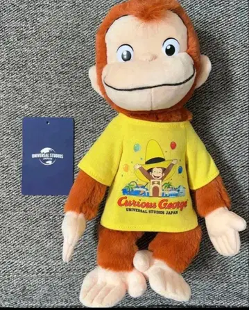 호기심 많은 조지 봉제 인형 유니버설 스튜디오 캔 배지