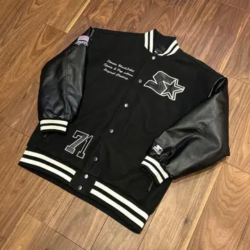 Starter Blacklabel 바시티 자켓 블랙