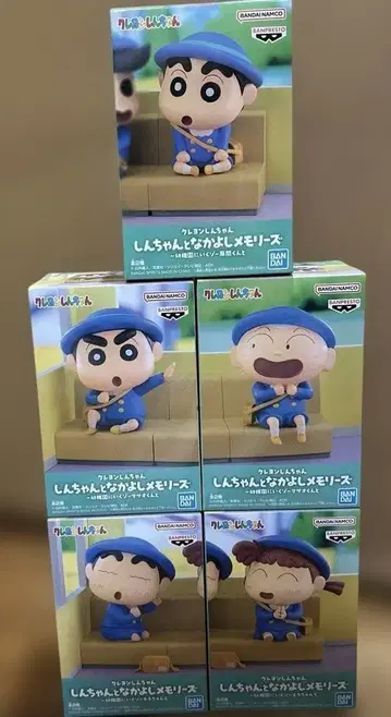 짱구와 사이좋은 메모리즈 짱구 마사오 군 유리(네네)짱