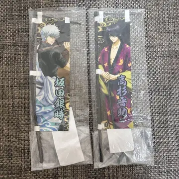 사카타 긴토키 타카스기 신스케 은혼 캐릭터 팝업 스토어 탁상용 깃발