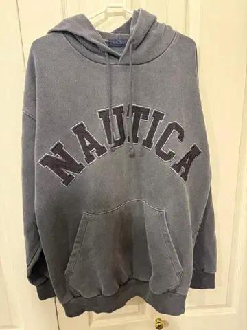 NAUTICA 후드티 그레이 L 사이즈