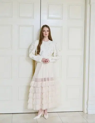 eimy istoire 튤 티어드 레이어드 스커트