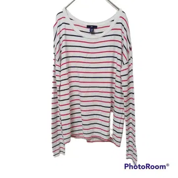 GAP 갭 [ M ] 니트 스웨터 여성용 보더 USED 구제 의류