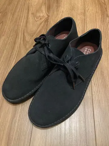 새상품급! 클락스 디저트칸 스웨이드 처카 부츠 블랙 26.5cm