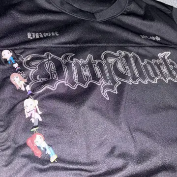 aespa Dirty Work 팝업 티셔츠 셔츠 트레이딩 카드 없음