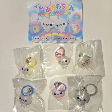 아와아와짱 마크 참 전 6종 컴플리트 세트