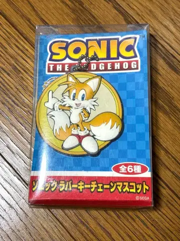 소닉 더 헤지혹 테일즈 러버 키체인 마스코트