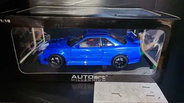 1/18 autoart NISSAN SKYLINE r34 GT-R