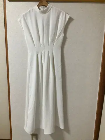 [택 포함 새상품] ZARA 롱 원피스 프렌치 슬리브 화이트 XS