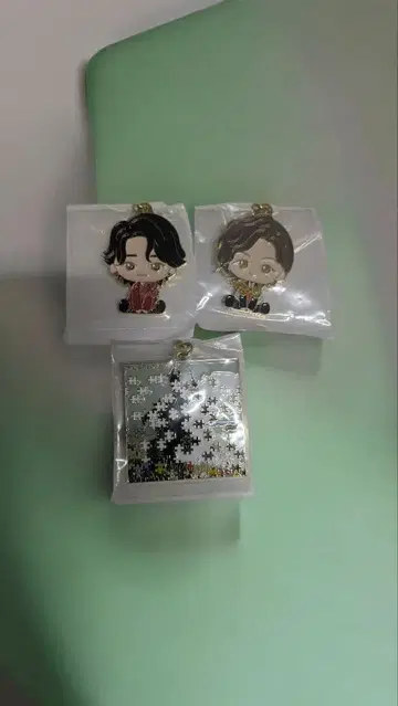 미세스 그린애플 제일복권 F상 메탈 참 3종 세트