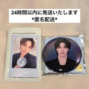 SEVENTEEN 디노 캔뱃지 인스턴트 사진