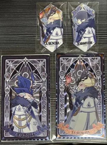 원신 스카라무슈 레이디 수탉 캔뱃지 홀로그램 카드