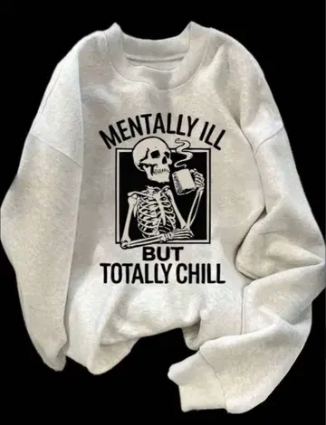 새상품 해골 트레이닝복