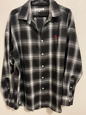 U.S. POLO ASSN. 플란넬 셔츠 M 사이즈