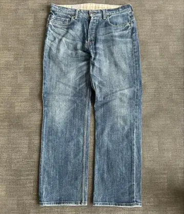 HECTIC 00s 스트레이트 데님 우라하라 아카이브