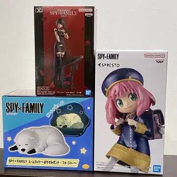 [세트 판매] 스파이 패밀리 피규어 & 룸 라이트