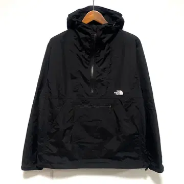 THE NORTH FACE 컴팩트 아노락 후드티 블랙 L