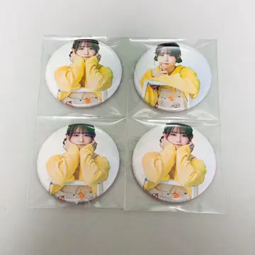 코히나타 미카의 히나타보코 공개 이벤트 캔뱃지 4개 세트