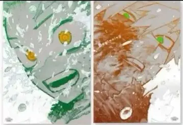 히로아카 원화전 아트 포스터 A2 2장 세트