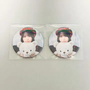 코히나타 미카의 히나타보코 공개 이벤트 캔뱃지 2개 세트