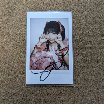 SWEET STEADY 시라이시 마유미 온특 사인 폴라로이드