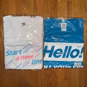 CUE! 티셔츠 2장 세트