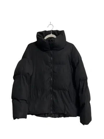 LILL 충전솜 다운 자켓 M 블랙 짧은 기장