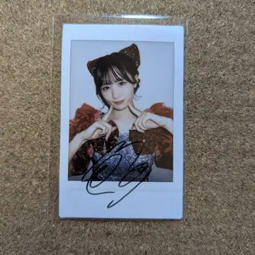 CANDY TUNE 캰츄 타치바나 코토미 온특 사인 폴라로이드