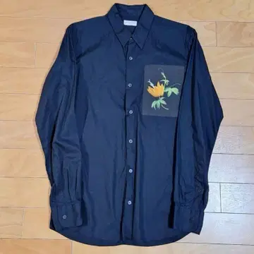 DRIES VAN NOTEN 14ss 플라워 패치워크 셔츠 46