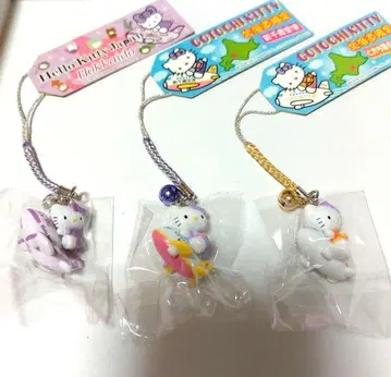 키티 스트랩 홋카이도 한정 신치토세 공항 도카치오비히로 공항 3개 세트