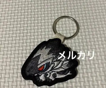 몬스터 헌터 더블 크로스 자수 패치 키링 발파르크