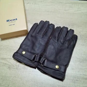 Kent 가죽 장갑 다크 브라운