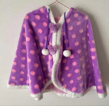 Disney 디즈니 후드 부착 케이프 판초 데이지 미니 겨울