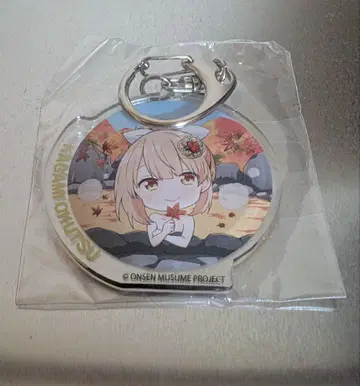 온천무스메 오쿠츠 카가미 관광대사 아크릴 키링