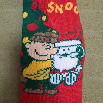 스누피 SNOOPY 양말 크리스마스용 양말