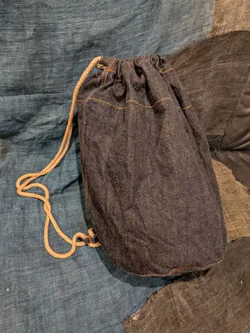 새상품급 리얼 맥코이 8HOUR UNION 데님 런드리 백