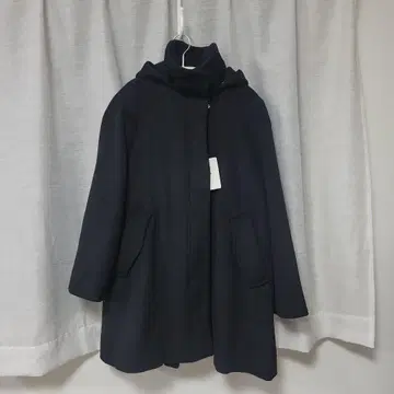 URBAN RESEARCH 블랙 울 코트 원사이즈