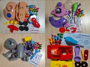 조립 DIY 날아라 노즈펀치! 나사나사 호빵맨호