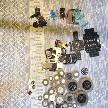 레고 자동차 타이어 부품 세트 (스피드 챔피언 계열 휠 다수)