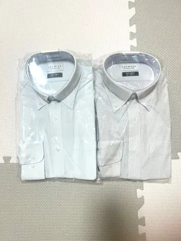 [ 미사용 새상품 ] LES MUES 와이셔츠 2장 세트 M 사이즈
